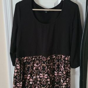 Black Paisley Dress